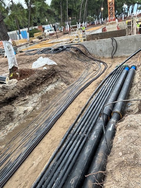 Wiring in the project